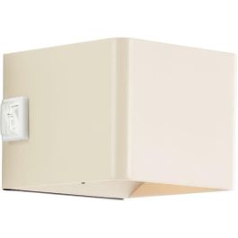 Brilliant Aplique Magnético Exterior ISEO G8012609 Recargable Crema LED Sensor 4W 300lm 3000K USB