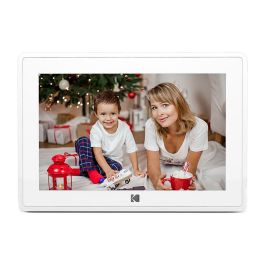 Kodak RCF-106H - Marco digital con WiFi, pantalla táctil IPS de 10" (1280x800), 16 GB, blanco
