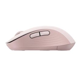 Logitech Ratón M650 Mediano Inalámbrico Óptico Rosa SilentTouch SmartWheel