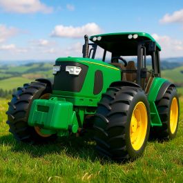 Tachan Tractor Juguete Escala 1:16 T01052 con Fricción, Luces y Sonido, 25 cm