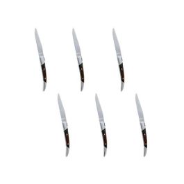 Feroz Cuchillo Chuletero Negro 225 Mm (6 Unidades) Feroz Cuchillo Chuletero Negro 225 Mm (6 Unidades)