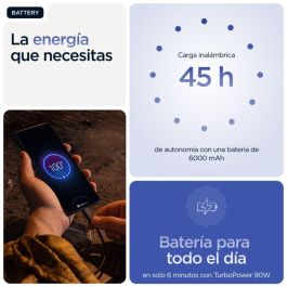 Motorola edge 60 pro 6.67" P-OLED 12GB RAM 512GB 5G Dual SIM Android 15 Cámara 50MP 6000mAh Azul