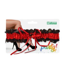 Accesorio Liga Rojo Carnaval Mujer Adulto