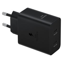 Samsung Cargador 50W Duo Super Fast Charging 2.0 - Cargador de Pared con 2 Puertos USB-C y Cable USB-C de 1.8m - Negro Precio: 51.49999943. SKU: B1A7CLWSXG
