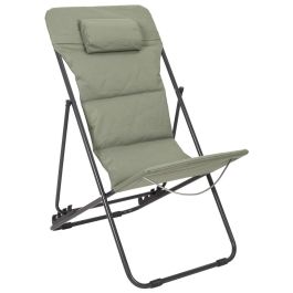 Home Deco Factory Tumbona Plegable Verde Caqui, Regulable en Altura, 55x81 cm Precio: 35.95000024. SKU: B1CC9W9GT5