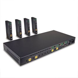Lindy 150m Cat.6 4x4 HDMI 4K60 HDBaseT Matrix Extender