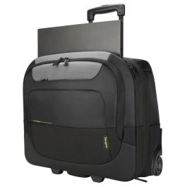 Targus TCG717GL Maletín con Ruedas para Portátil 17.3" City Gear Negro Gris de Poliéster