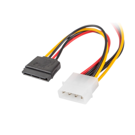 Lanberg Cable de Alimentación Molex a SATA x2, 15 cm, Conectores Molex Macho y SATA Hembra Lanberg Cable de Alimentación Molex a SATA x2, 15 cm, Conectores Molex Macho y SATA Hembra Precio: 4.49999968. SKU: S5605124