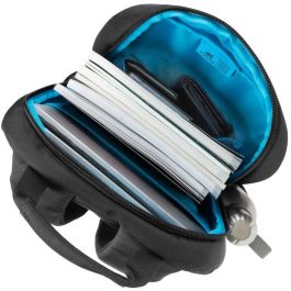 Rivacase 7561 Mochila Alpendorf Eco para Portátil 16" (40,6 cm) Negra, Poliéster RPET Urbano, con Compartimento
