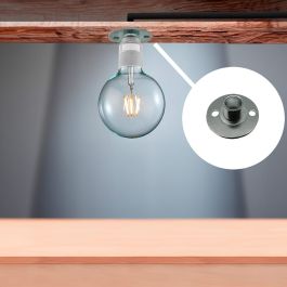 Edm Soporte con espiga ap15 Acero Zincado 26 mm 2 unidades