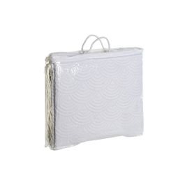Colcha Oriental DKD Home Decor Blanco 260 x 1 x 180 cm Colcha Oriental DKD Home Decor Blanco 260 x 1 x 180 cm