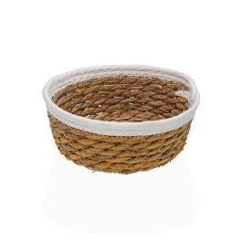 Cesta Redonda Blanca Versa 18x7 cm - Algas y papel (2 Unidades) Precio: 3.88999996. SKU: B15EF2V5T7