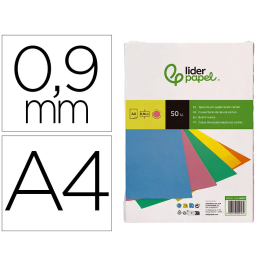 Liderpapel Tapa Encuadernación Cartón A4 Rosa Fluor 0,9mm Paquete 50 Unidades Precio: 21.58999975. SKU: B165NJ3KX9