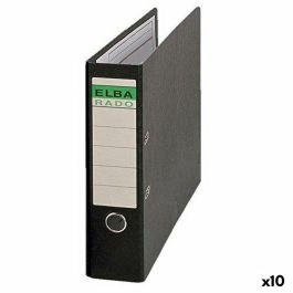 Archivador de Palanca Elba Negro 47 x 32 x 8 cm (10 Unidades) Archivador de Palanca Elba Negro 47 x 32 x 8 cm (10 Unidades)