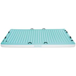 Flotador Hinchable Intex Manta Blanco Turquesa 310 x 18 x 183 cm Precio: 126.50000055. SKU: B1FC3E3CFW