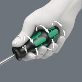 Wera Kraftform Kompakt 10 Juego Destornillador de Trinquete con 10 Puntas Cruz y Torx en Estuche