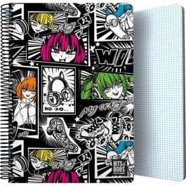 Grafoplás Cuaderno 80H Folio 90 gr 4x4 mm 5 Bandas Color Tapa Pp Bits&Bobs 24 Yuku Precio: 4.79000038. SKU: B12Q2FASSS
