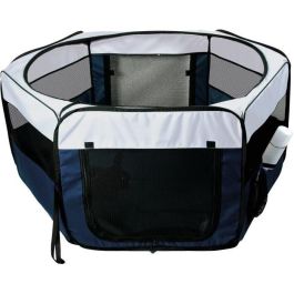 Recinto con red/base - TRIXIE - ø 150 × 65 cm - Turquesa / Gris claro Recinto con red/base - TRIXIE - ø 150 × 65 cm - Turquesa / Gris claro