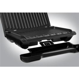 George Foreman 25030-56 Grill Eléctrico Compact Rojo, Placas Antiadherentes, Elimina hasta 42% de Grasa