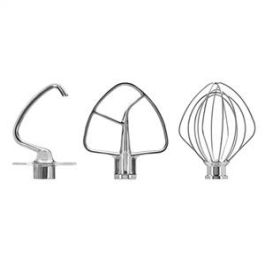Kitchenaid 5KSM5TH3PSS Pack 3 Accesorios Acero Inoxidable Batidor Amasador Plano Precio: 131.50000006. SKU: B1AAB233PW