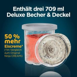 Ninja NC501EU Creami Deluxe Eismaschine Schwarz/Silber