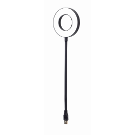 Gembird NL-LEDRING-01 Lámpara USB Negro, Blanco Plástico PU, Polipropileno (PP) Precio: 7.49999987. SKU: S5616528