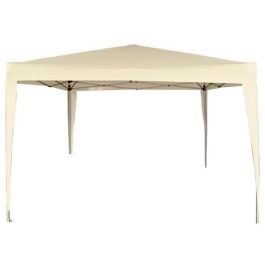 Cenador plegable poliester crema aktive 300x300x240 cm Cenador plegable poliester crema aktive 300x300x240 cm