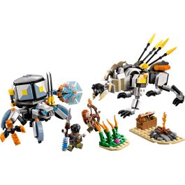 LEGO 77037 Horizon Adventures Aloy y Varl contra Testudien y Sawtooth - Juego de 9 años