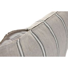 DKD Home Decor India lino 1c25 Cojin Tradicional Natural 40 x 60 cm (2 Unidades)