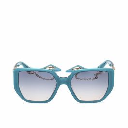 Guess Gafas GU7892 87W 140 mm Gafas de Sol Mujer Turquesa Brillante Azul Degradado Geométricas 55mm