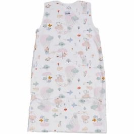 Tineo TIN3275051161100 Edredón de Verano Globos Ajustable Blanco