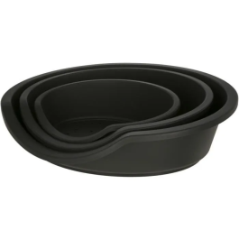 Kerbl KER4018653216132 Cesta/Papelera DREAMER Negra Plástico reciclado 95x70x29cm