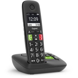 Gigaset E290A - Teléfono Inalámbrico DECT con Contestador, Altavoz e Identificador de Llamadas - Botones Grandes para Mayores - Negro Precio: 75.79000044. SKU: B14VA8KHKX