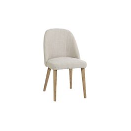 DKD Home Decor 2c24 Silla Urban Blanca Tapizada Acabado Decapé de Fresno y Poliéster 50x59x84 cm Precio: 173.5000003. SKU: B18FNGG2BB