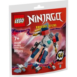LEGO 30699 Ninjago Mini Meca Combinado, juego de construcción para niños de 7 años o más, 80 piezas