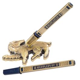 NOBLE COLLECTION Bolígrafo con Soporte Hufflepuff Harry Potter, Metal de Alta Calidad, Caja Regalo Precio: 27.50000033. SKU: B1H9QPLPF8