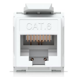 Ubiquiti Cat6 Keystone Jack sin Herramientas para Terminación Rápida de Cables Ethernet, Pack de 12 Unidades Ubiquiti Cat6 Keystone Jack sin Herramientas para Terminación Rápida de Cables Ethernet, Pack de 12 Unidades