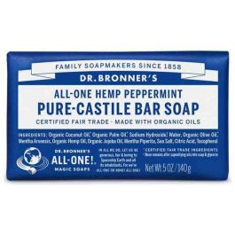 Dr. Bronner's Jabón en Pastilla Menta 140 gr Precio: 7.49999987. SKU: B13SKYHFR7