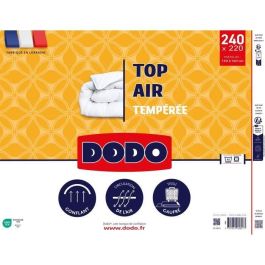 Edredón templado - DODO - TOP AIR - 220 x 240 cm - 300 g/m² - Blanco Edredón templado - DODO - TOP AIR - 220 x 240 cm - 300 g/m² - Blanco