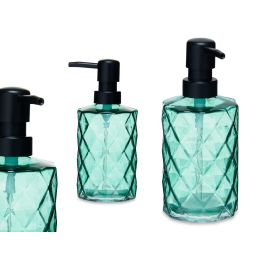 Dispensador de jabón azul verdoso Diamante 360 ml Berilo - 9x18x7 cm (12 Unidades) Precio: 28.99000038. SKU: B18Z4VA4ZC