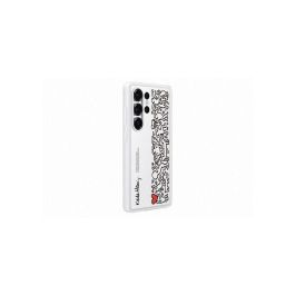 Samsung Funda Flipsuit para Galaxy S25 Ultra, Protección Contra Caídas y Rayones, de Fácil Aplicación, Blanco Multicolor