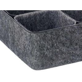 Set 5 Organizadores Kipit Fieltro Gris 24.7x10x24.7 cm (8 Unidades) Set 5 Organizadores Kipit Fieltro Gris 24.7x10x24.7 cm (8 Unidades)