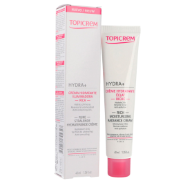 Topicrem HYDRA+ Crema Hidratante Iluminadora Rica 40 ml para Piel Seca Precio: 19.76535. SKU: B1JWA234Q8