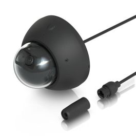 Ubiquiti UVC-AI-Dome-B Cámara IP Domo Exterior 4K 8MP PoE con IA, Visión Nocturna IR 40m, Micrófono y MicroSD