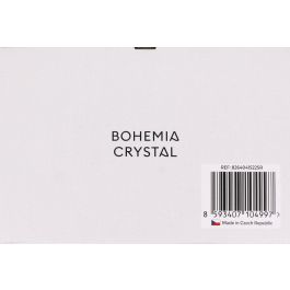 Bohemia Set de 6 Copas de Cava de Cristal 220 ml Colección Lara - Medidas: 4.5 x 4.5 x 23 cm (4 Cajas)