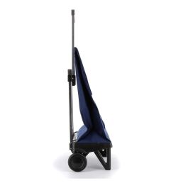 Rolser Carro de la Compra Plegamatic Original MF 2 Ruedas 40L Azul Klein Plegable