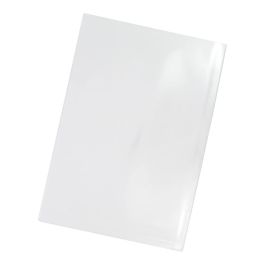 Grafoplás Fundas PVC Transparente 100 Micras Tamaño Folio Paquete de 100 Unidades