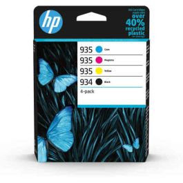 HP 934 Black/935 Cyan/Magenta/Yellow 4-pack Original Ink Cartridges cartucho de tinta 4 pieza(s) Rendimiento estándar Negro, Cian, Magenta, Amarillo Precio: 88.50000016. SKU: B15WA2JALX
