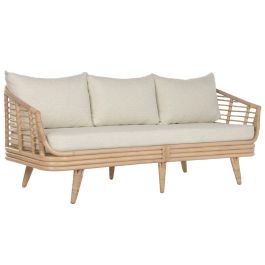 DKD Home Decor Sofá Balinés 200 x 78 x 76 cm Ratán Poliéster Precio: 776.49999977. SKU: B1E6RDYVA9