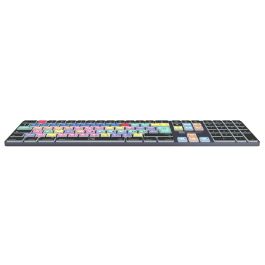 LogicKeyboard LKB-PPROCC-TM-UK Teclado inalámbrico Bluetooth para Adobe Premiere Pro CC Titan UK (Mac) QWERTY Gris
